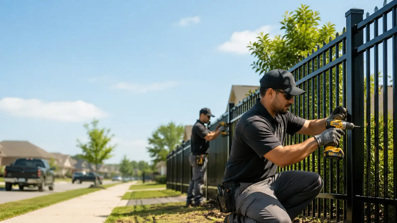 Metal Fence Installation in Grady, AL